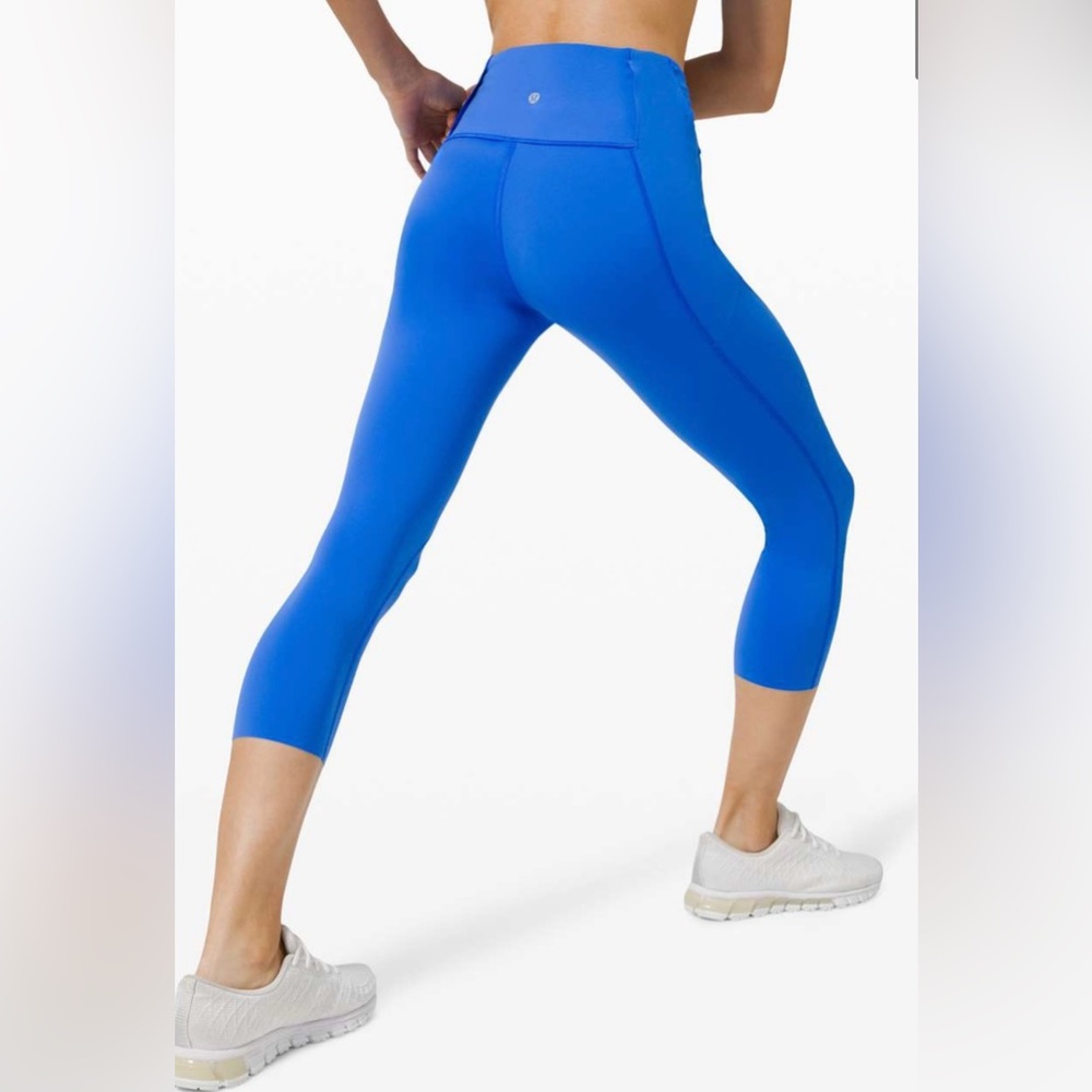 RARE NWOT Lululemon Free to Speed High-Rise Crop tight 21”